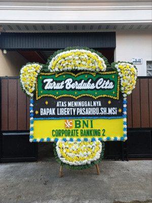 Papan Bunga Duka di Purwodinatan