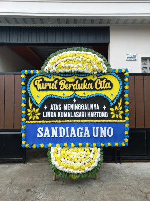 Papan Bunga Duka di Purwodinatan